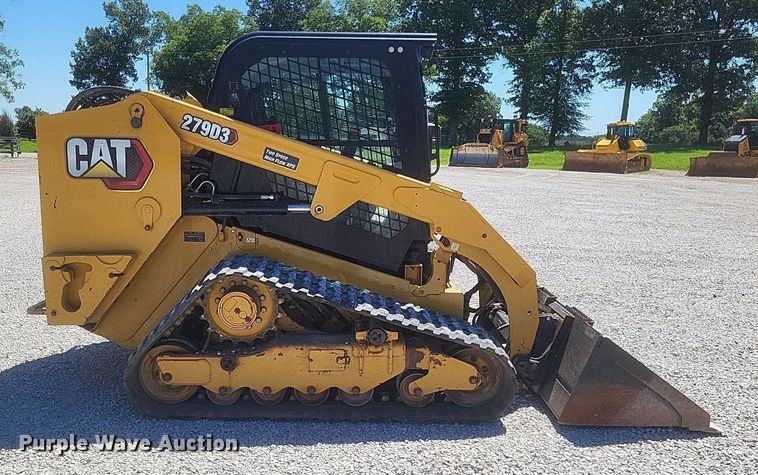 image for item DR4852 2020 Caterpillar  279D3 tracked skid steer loader