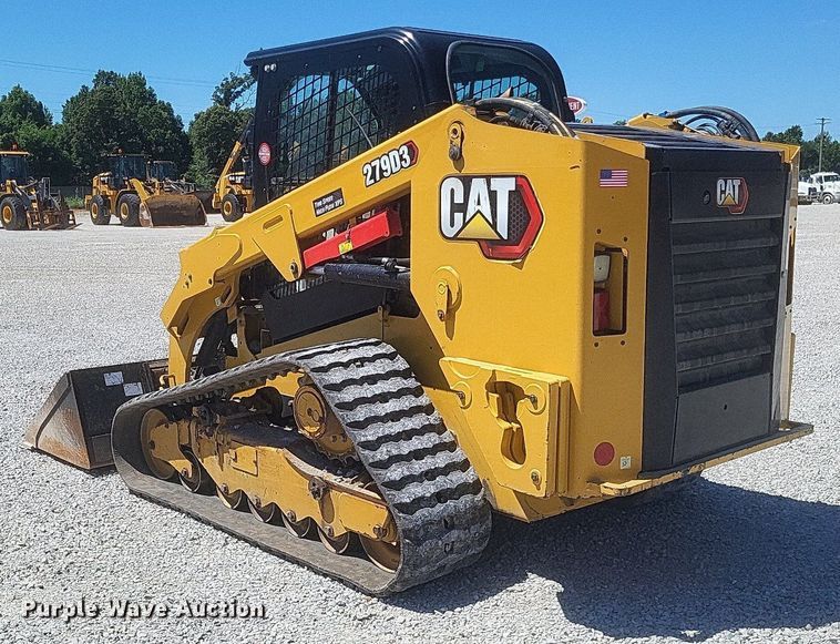 image for item DR4852 2020 Caterpillar  279D3 tracked skid steer loader