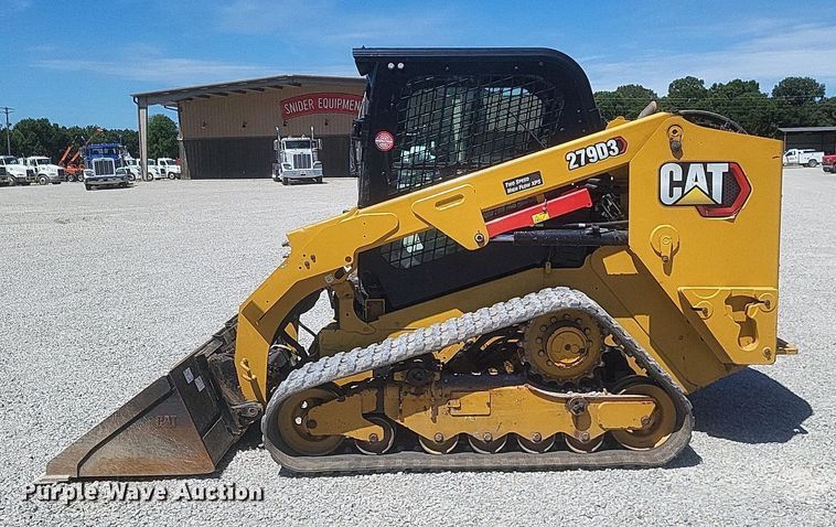 image for item DR4852 2020 Caterpillar  279D3 tracked skid steer loader