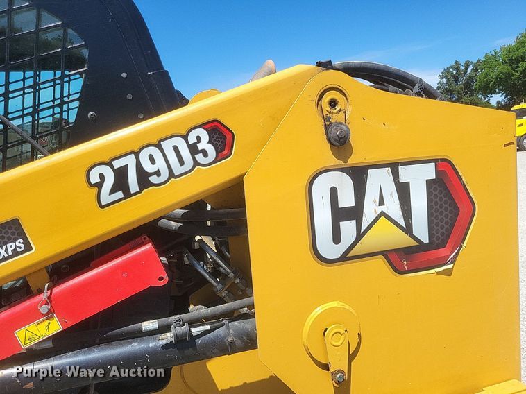image for item DR4852 2020 Caterpillar  279D3 tracked skid steer loader