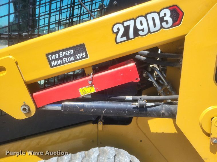 image for item DR4852 2020 Caterpillar  279D3 tracked skid steer loader