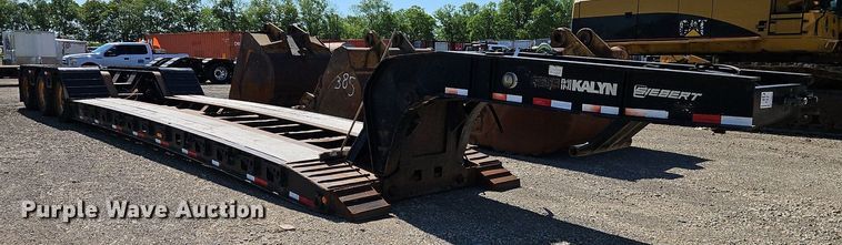 image for item DR8591 2006 Kalyn Siebert lowboy equipment trailer