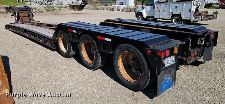 image for item DR8591 2006 Kalyn Siebert lowboy equipment trailer