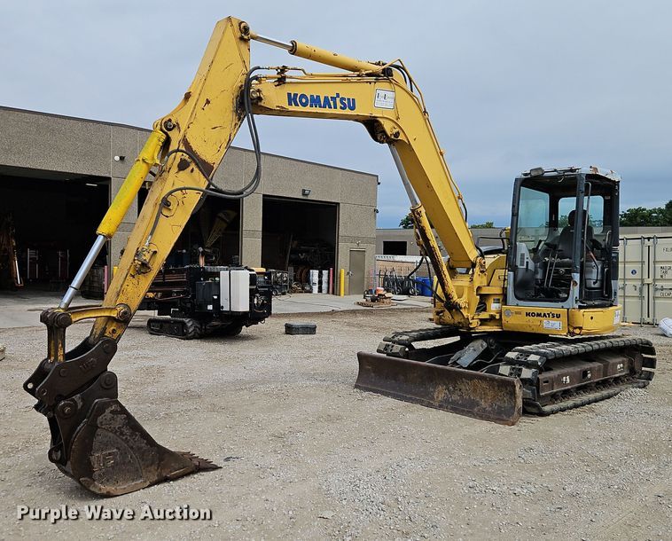 image for item DR8665 2006 Komatsu PC78MR-6 mini excavator