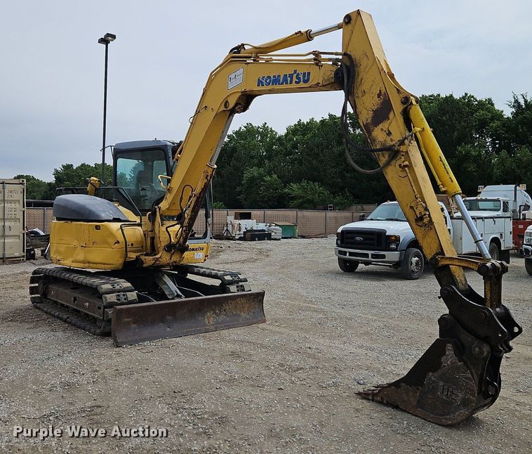 image for item DR8665 2006 Komatsu PC78MR-6 mini excavator