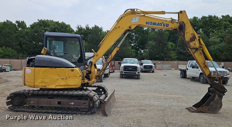 image for item DR8665 2006 Komatsu PC78MR-6 mini excavator