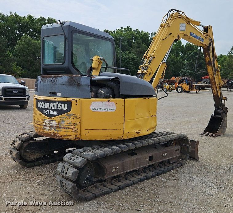 image for item DR8665 2006 Komatsu PC78MR-6 mini excavator