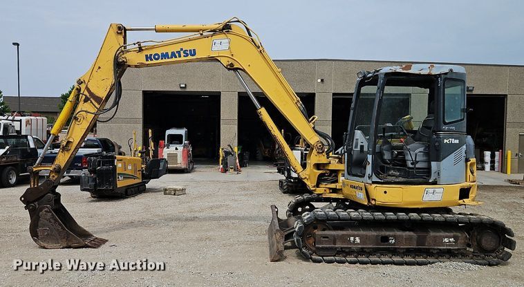 image for item DR8665 2006 Komatsu PC78MR-6 mini excavator