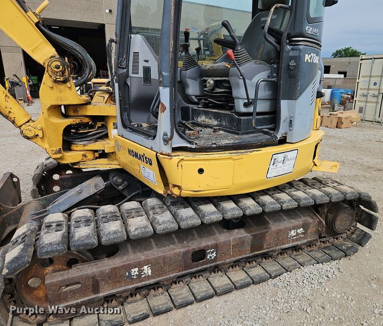 image for item DR8665 2006 Komatsu PC78MR-6 mini excavator