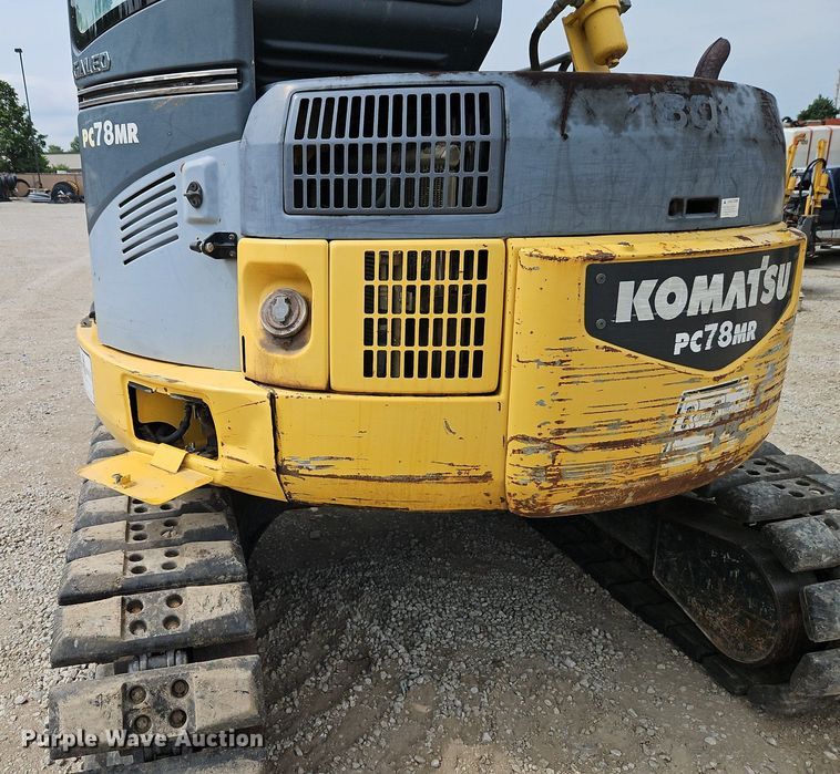 image for item DR8665 2006 Komatsu PC78MR-6 mini excavator