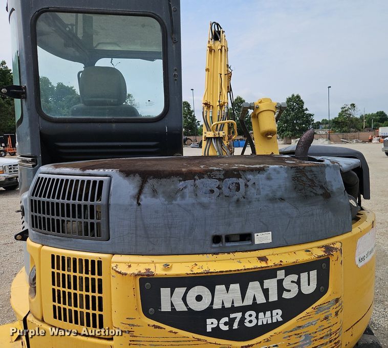 image for item DR8665 2006 Komatsu PC78MR-6 mini excavator