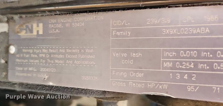 image for item DR8666 2004 Case 580 Super M backhoe