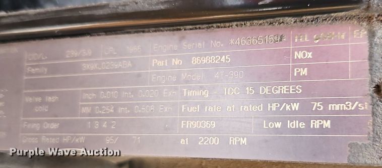 image for item DR8666 2004 Case 580 Super M backhoe