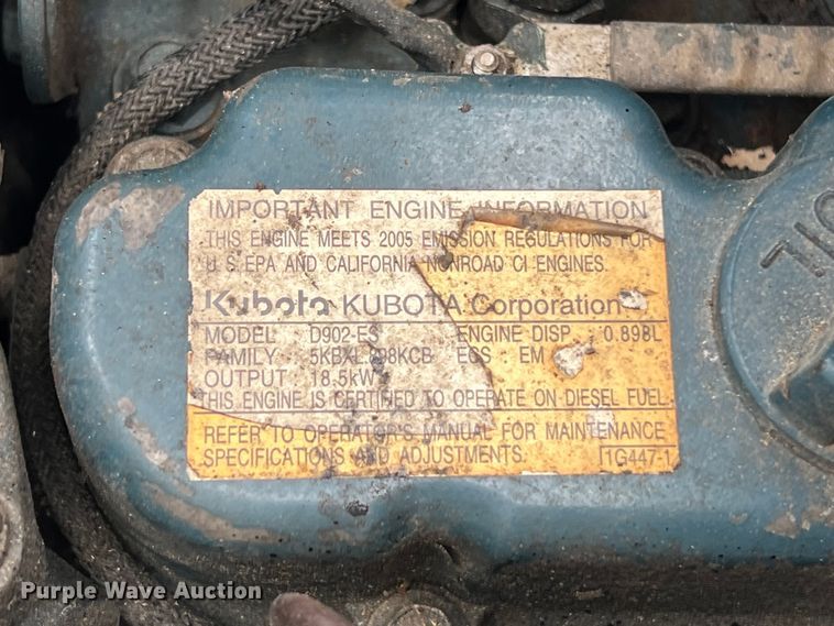 image for item DS3042 2005 Bobcat MT55 compact utility loader