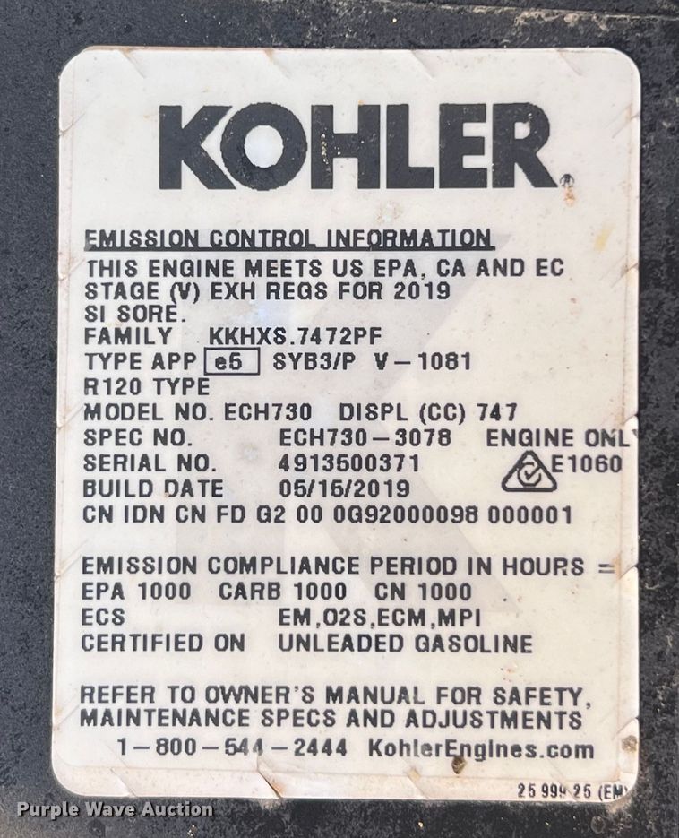 image for item DS3094 2019 Vermeer MX300 mud mixer