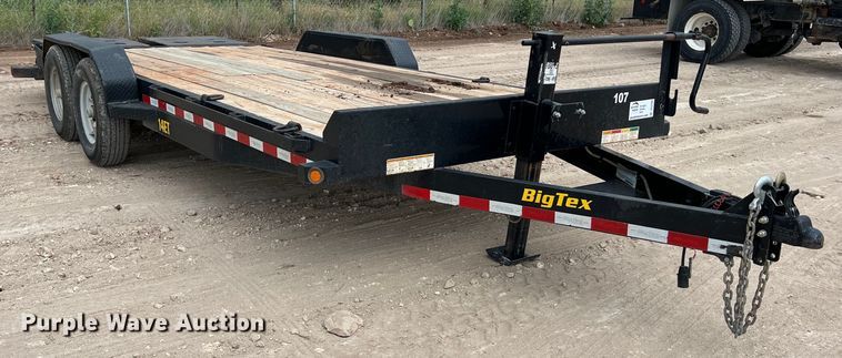 image for item DS3104 2020 BigTex 14ET equipment trailer