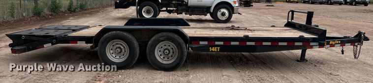 image for item DS3104 2020 BigTex 14ET equipment trailer