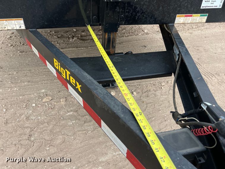image for item DS3104 2020 BigTex 14ET equipment trailer