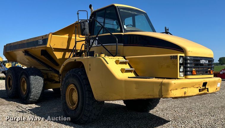 image for item DS4174 2005 Caterpillar 735 haul truck