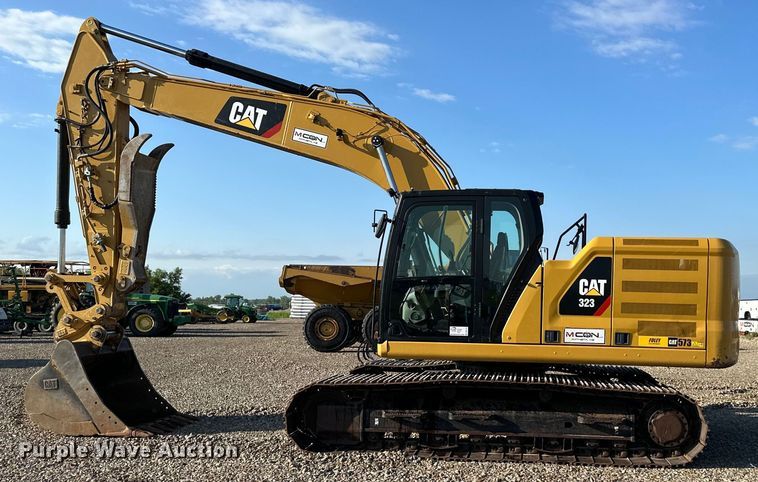 image for item DS4179 2018 Caterpillar  323 excavator