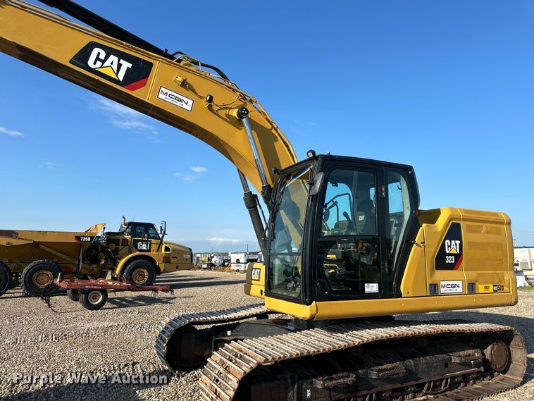 image for item DS4179 2018 Caterpillar  323 excavator