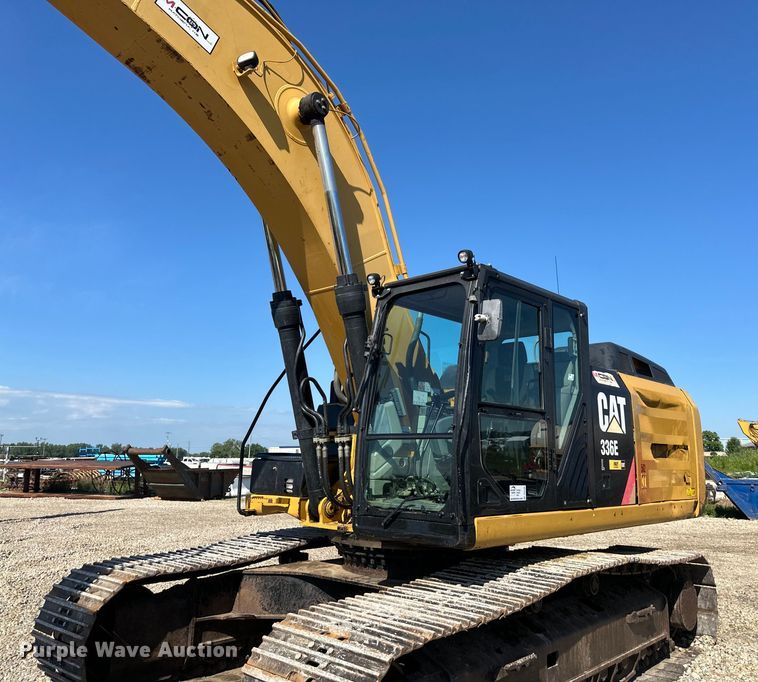 image for item DS4180 2012 Caterpillar 336EL excavator