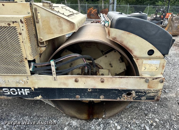 image for item DS5566 2000 Ingersoll Rand  DD 90HF  double drum vibratory roller