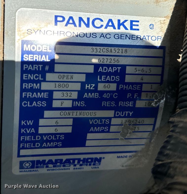 image for item DS5570 Magnum MLT4060MMH light plant