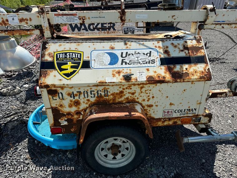 image for item DS5572 Coleman  MH4000RL light plant