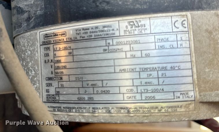 image for item DS5575 Wacker LTC4 light plant