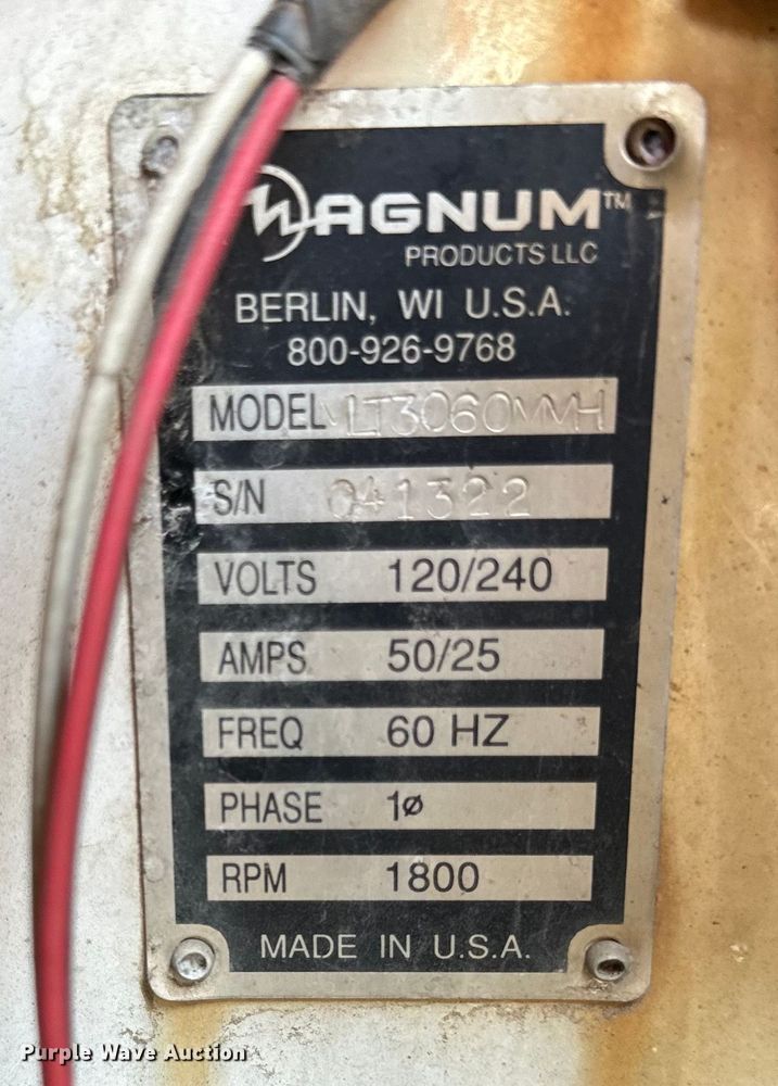 image for item DS5576 Magnum  LT3060MMH light plant