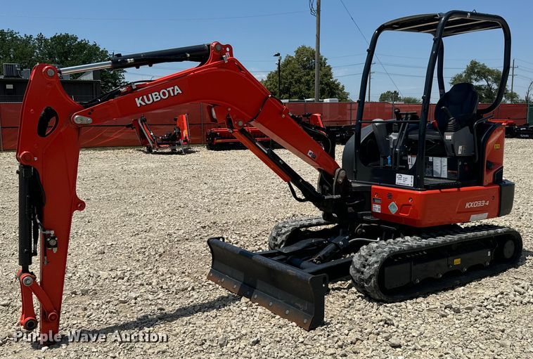image for item DS7499 2020 Kubota KX033-4 mini excavator