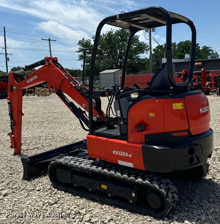 image for item DS7499 2020 Kubota KX033-4 mini excavator
