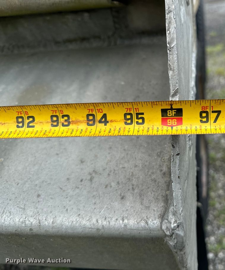 image for item DX0604 1974 Travis end dump pup trailer