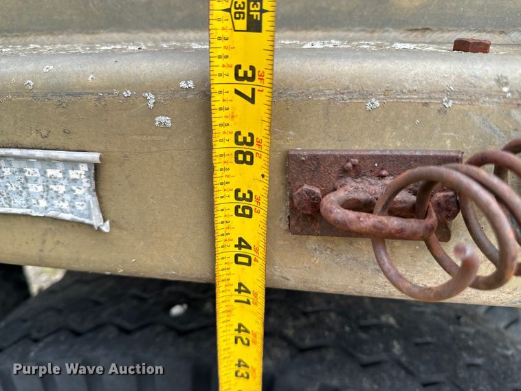 image for item DX0604 1974 Travis end dump pup trailer