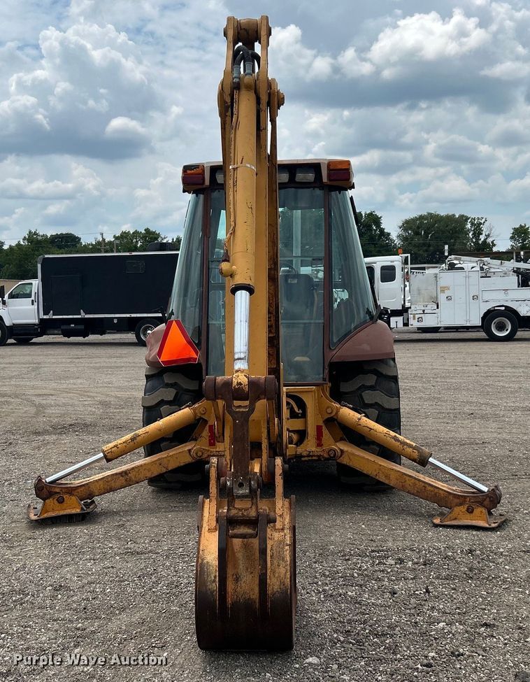 image for item EG0743 1991 Case 580 Super K backhoe