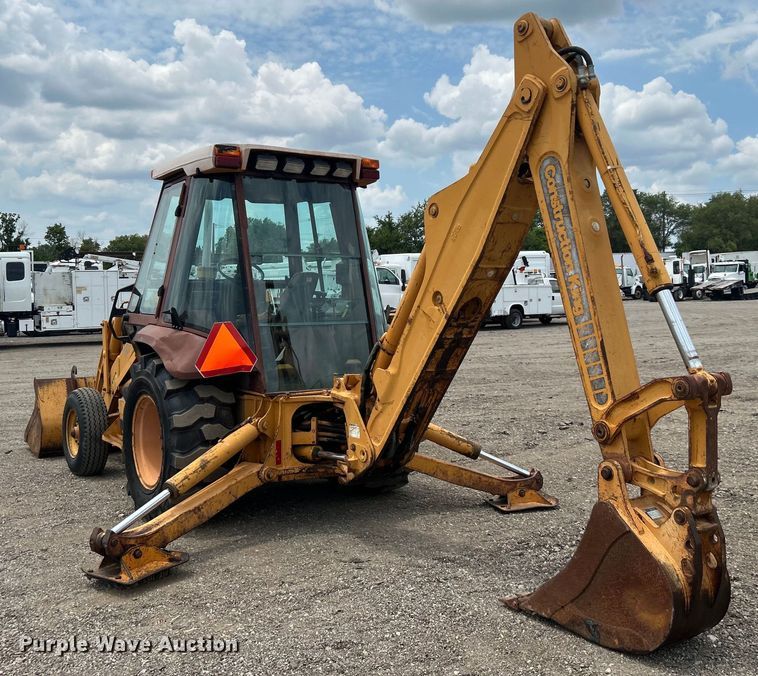 image for item EG0743 1991 Case 580 Super K backhoe
