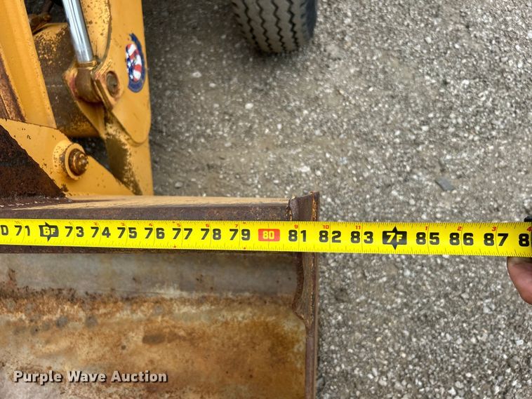 image for item EG0743 1991 Case 580 Super K backhoe