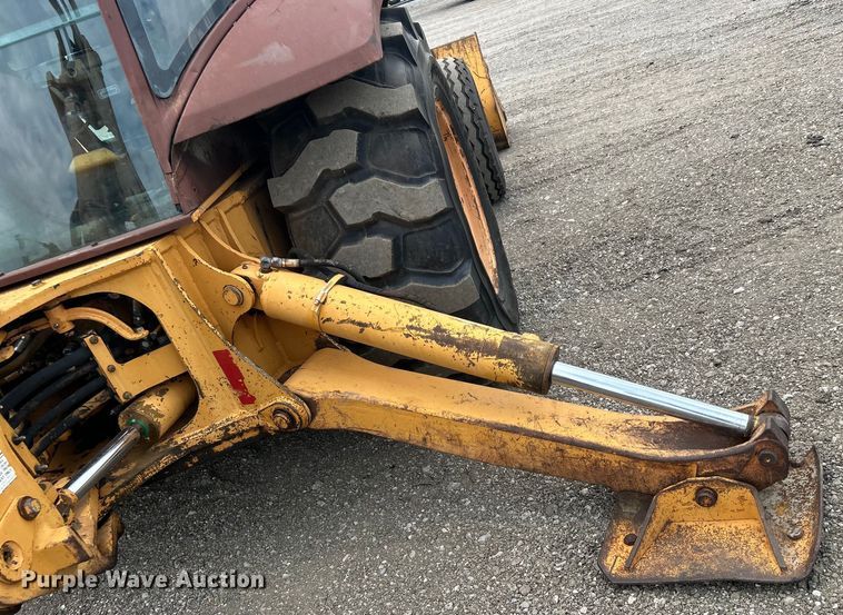 image for item EG0743 1991 Case 580 Super K backhoe