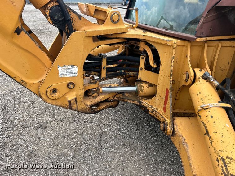image for item EG0743 1991 Case 580 Super K backhoe