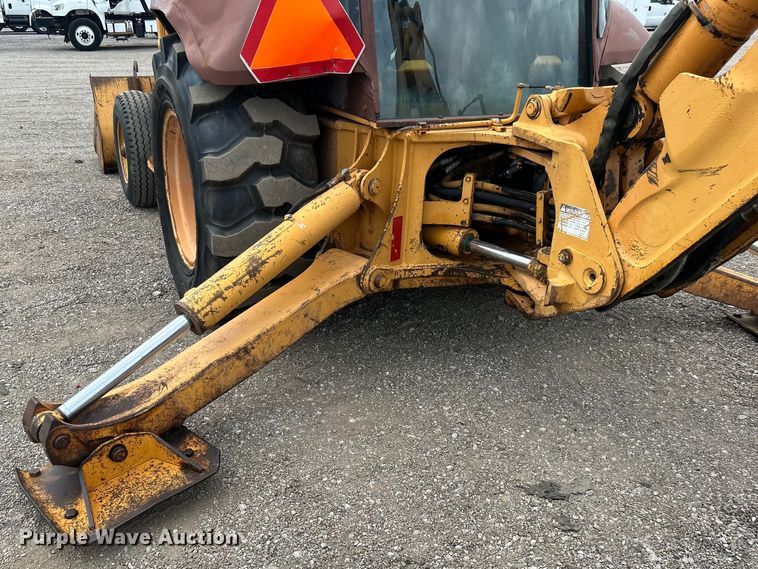 image for item EG0743 1991 Case 580 Super K backhoe