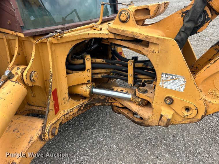 image for item EG0743 1991 Case 580 Super K backhoe