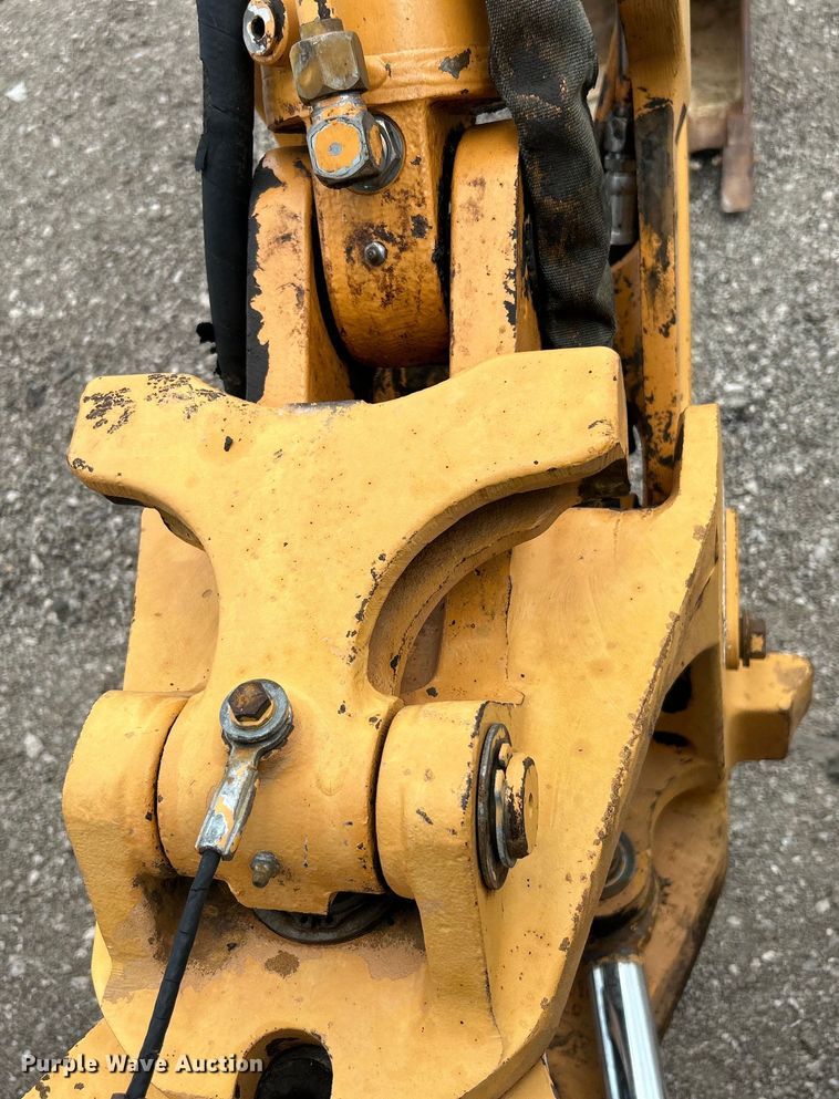 image for item EG0743 1991 Case 580 Super K backhoe