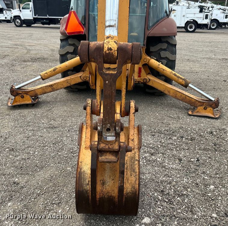 image for item EG0743 1991 Case 580 Super K backhoe