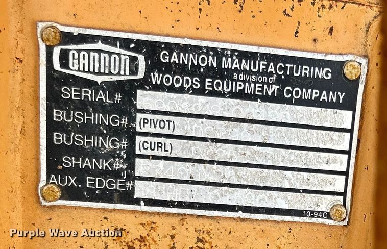 image for item EG0743 1991 Case 580 Super K backhoe