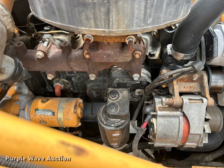 image for item EG0743 1991 Case 580 Super K backhoe