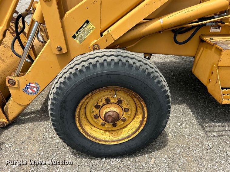 image for item EG0743 1991 Case 580 Super K backhoe