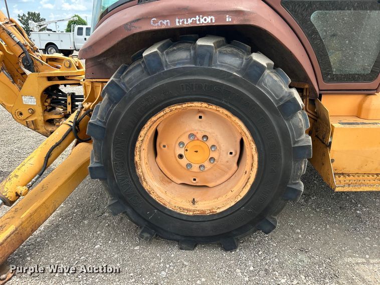 image for item EG0743 1991 Case 580 Super K backhoe