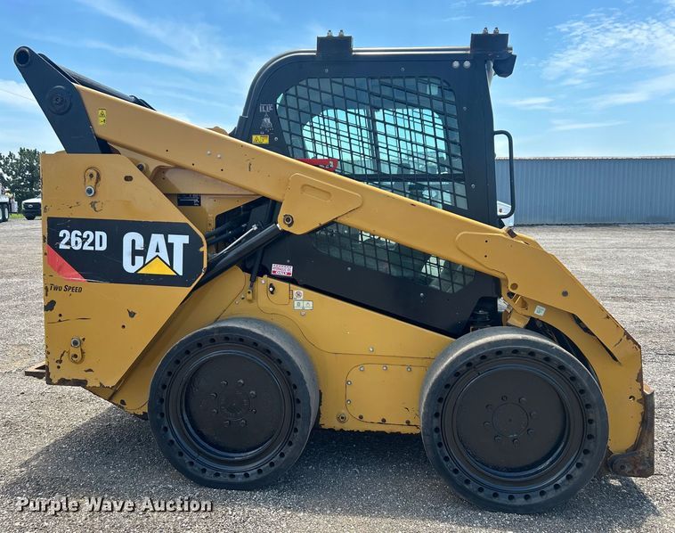 image for item EG0766 2016 Caterpillar  262D skid steer loader