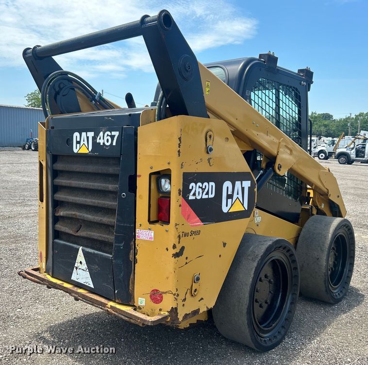 image for item EG0766 2016 Caterpillar  262D skid steer loader